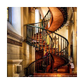 Factory Direct  Most Favorable Solid wood  staircase